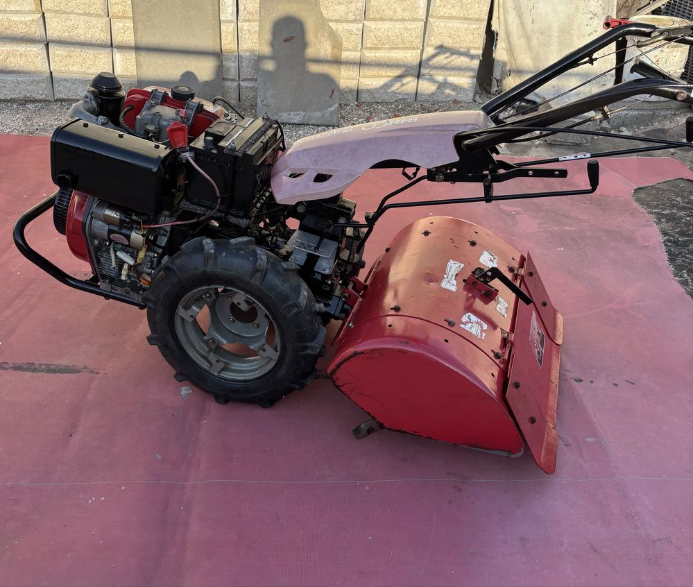 Motocultivador diesel com frese e arranque, otimo estado