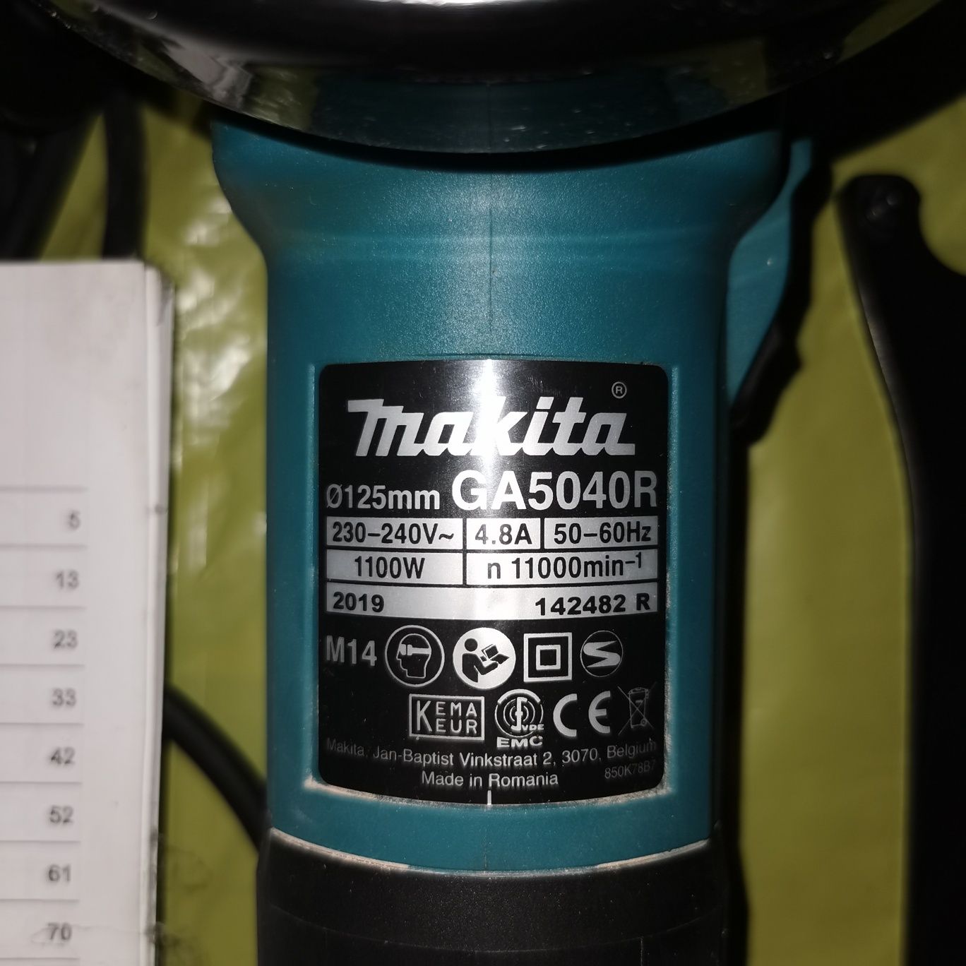 Szlifierka kątowa MAKITA