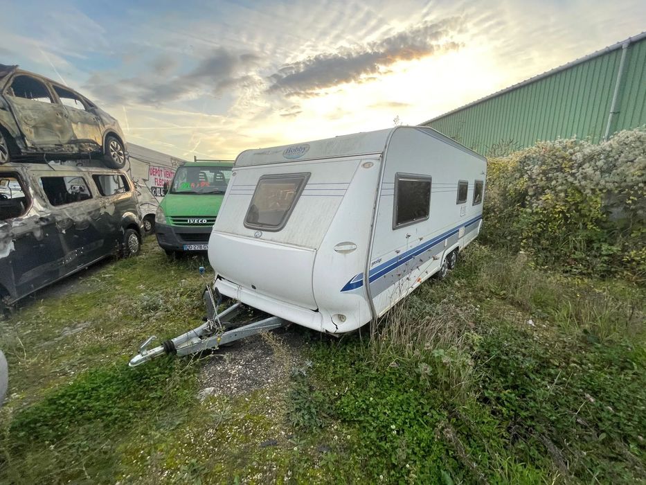 Hobby 610UF  27A22  Przyczepa kempingowa HOBBY 2003r Klimatyzacja