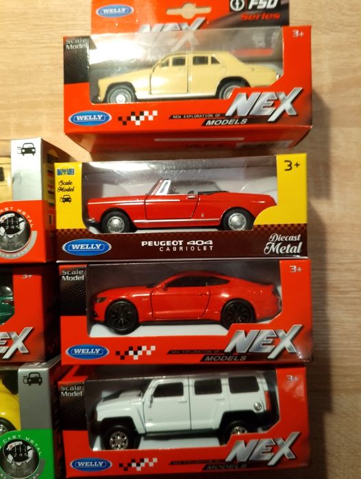 Autka NEX old timer.