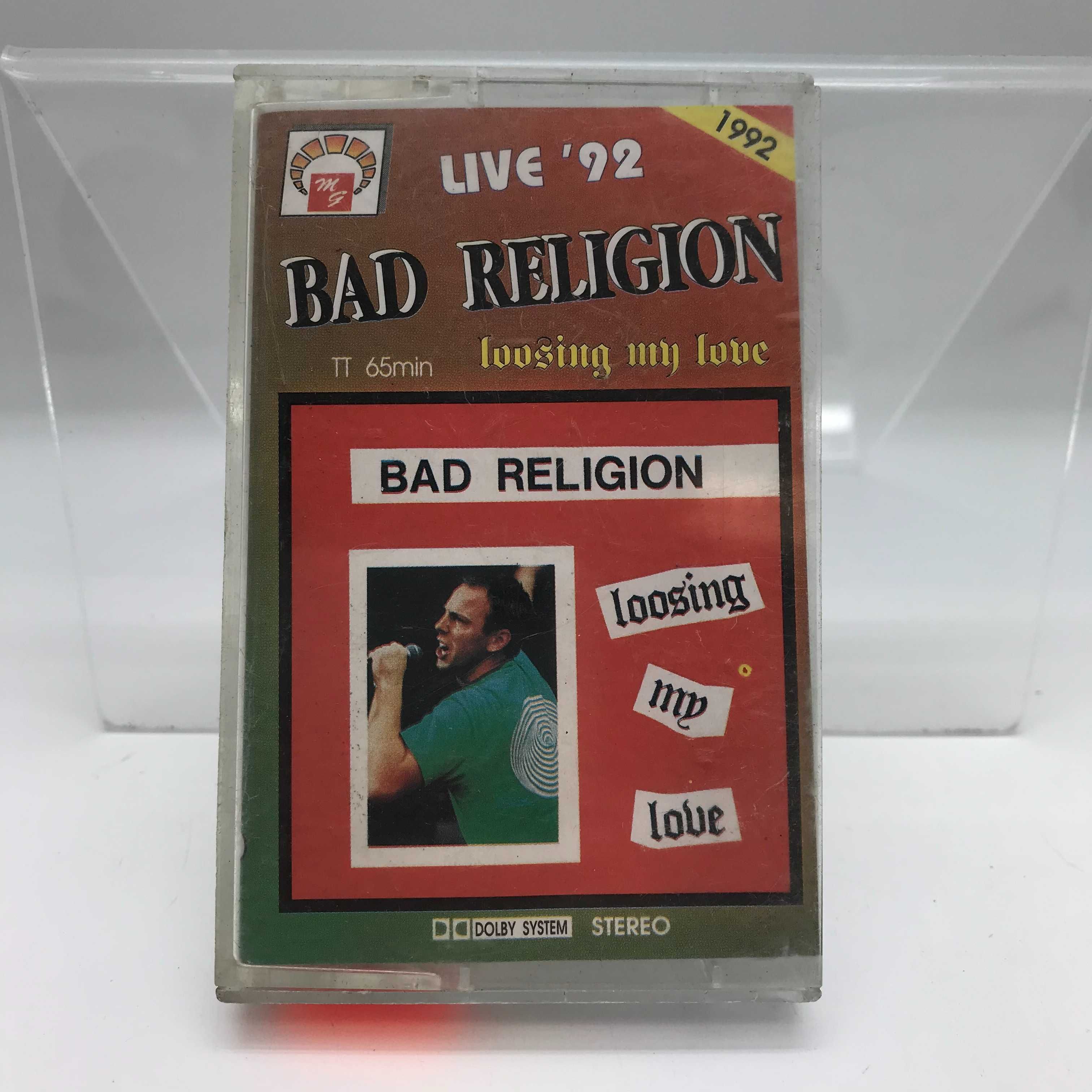 kaseta bad religion - live 92 (3131)