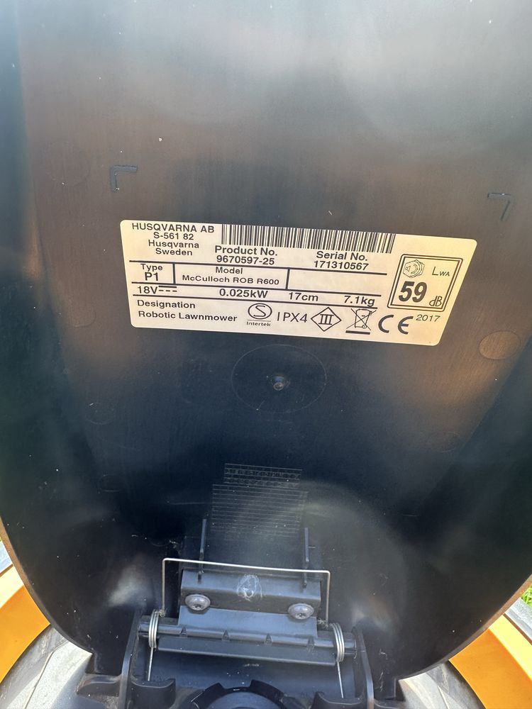 Robot koszący Mcculloch r600 Husqvarna