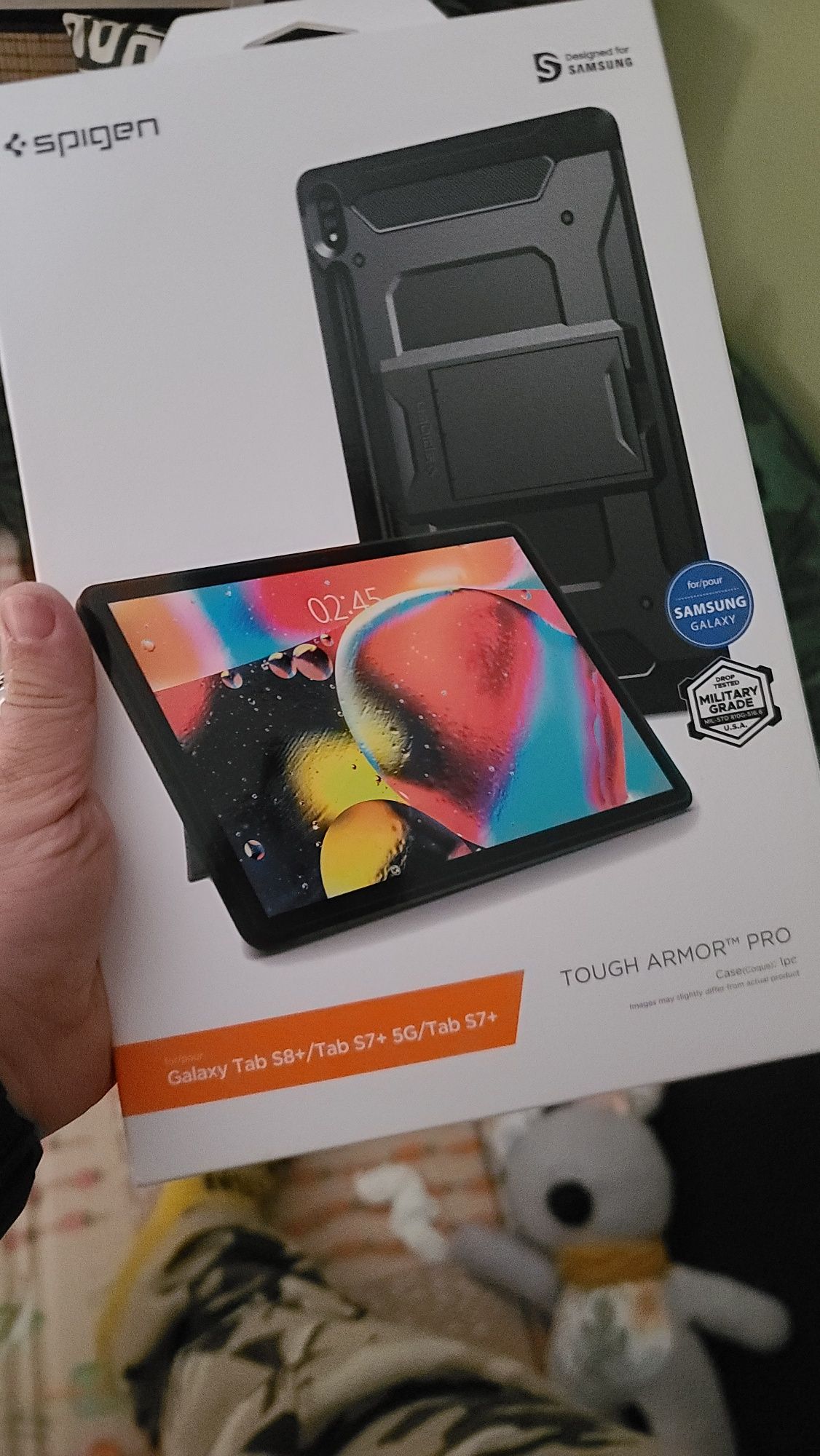 Capa para Galaxy Tab S7+ e S8+