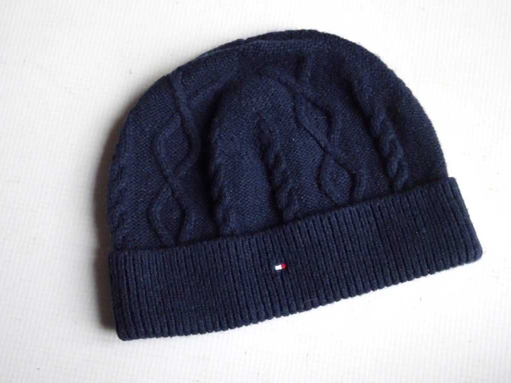Tommy Hilfiger oryginalna czapka r. 9-12 m-cy super stan