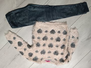 Sweter+spodnie gratis Reserved 122 cm