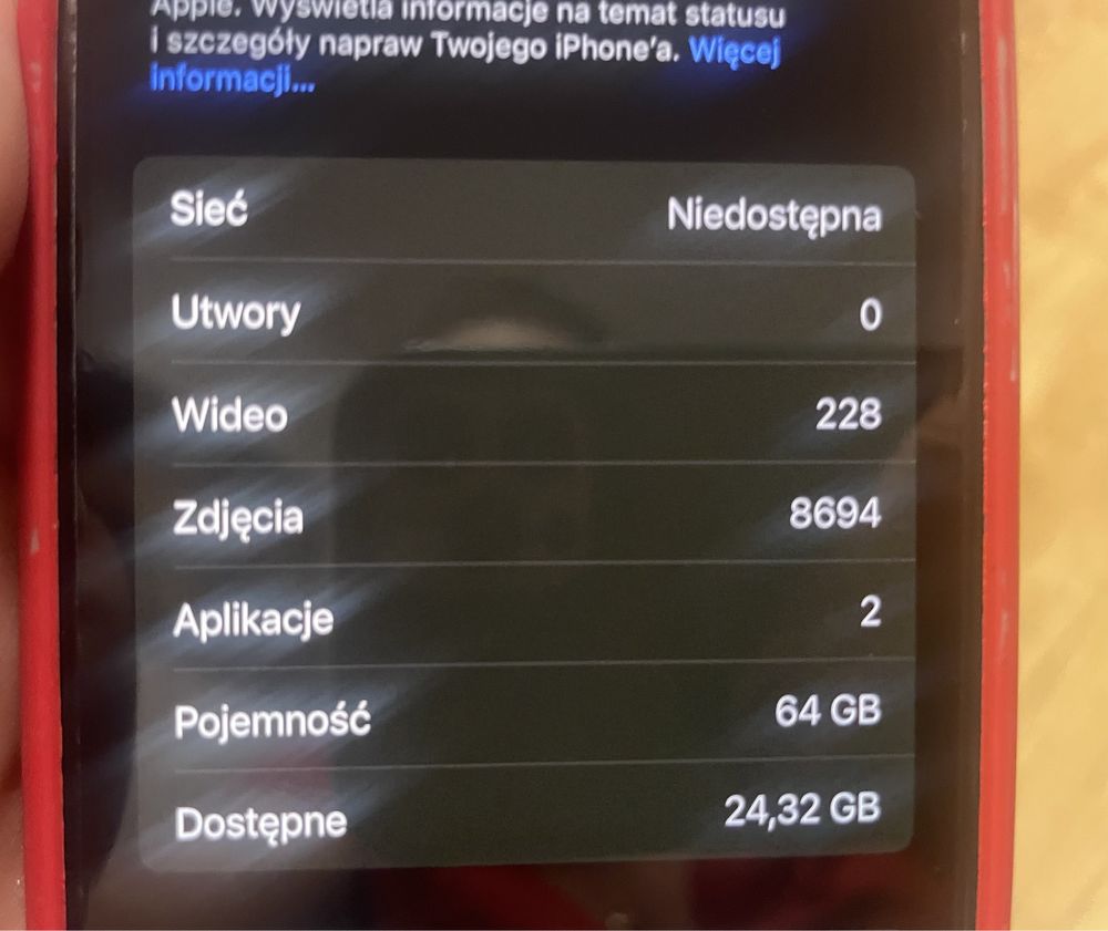 iPhone X czarny 64 GB