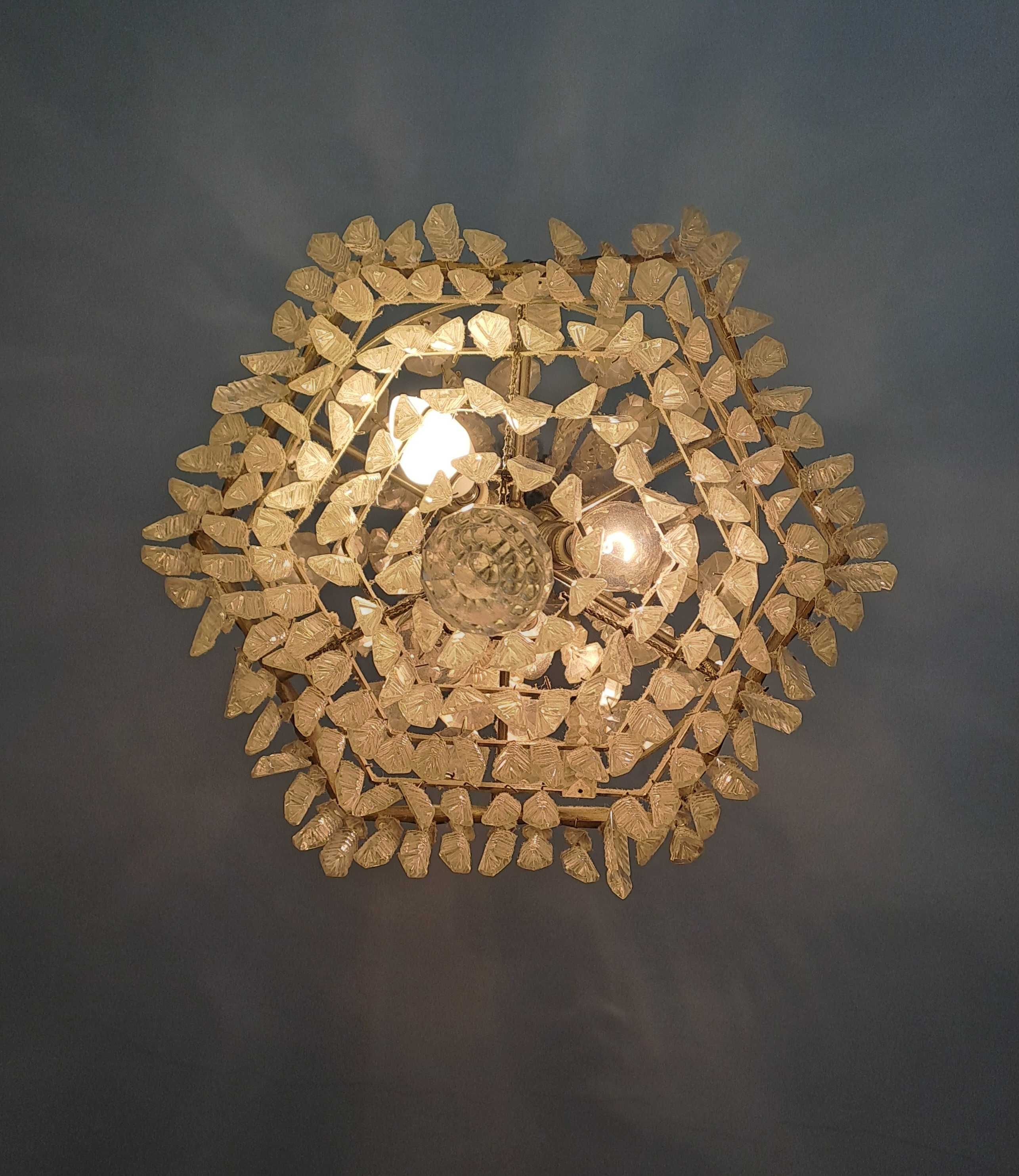 Lustre Cristal Dorado