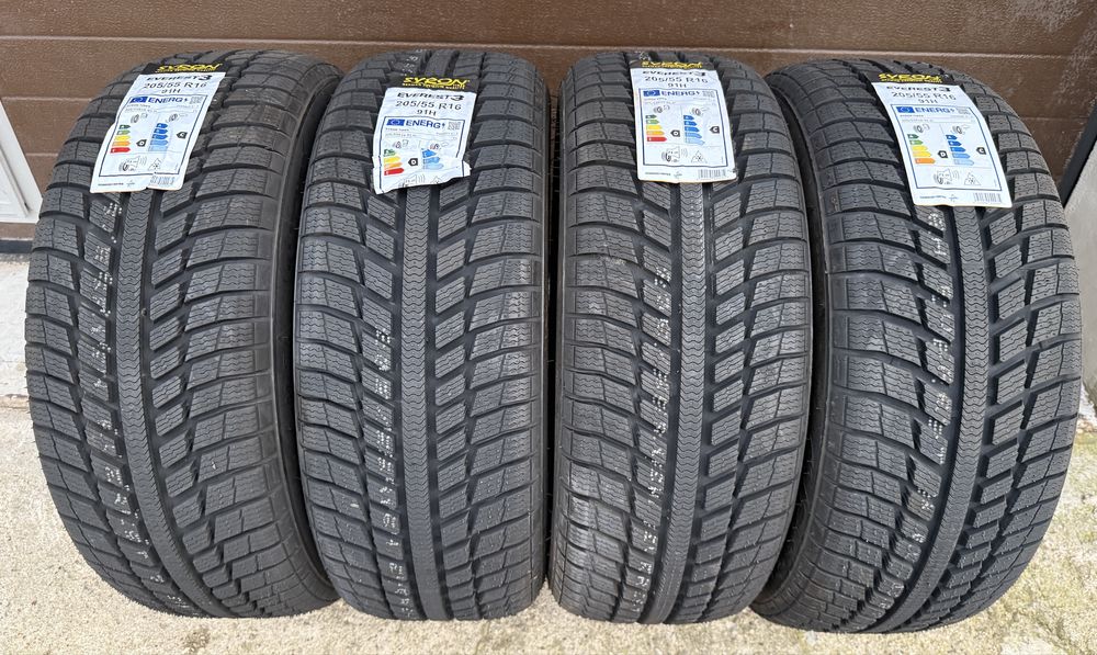 4x opony zimowe NOWE 205/55 r16 91H SYRON German Everest 3
