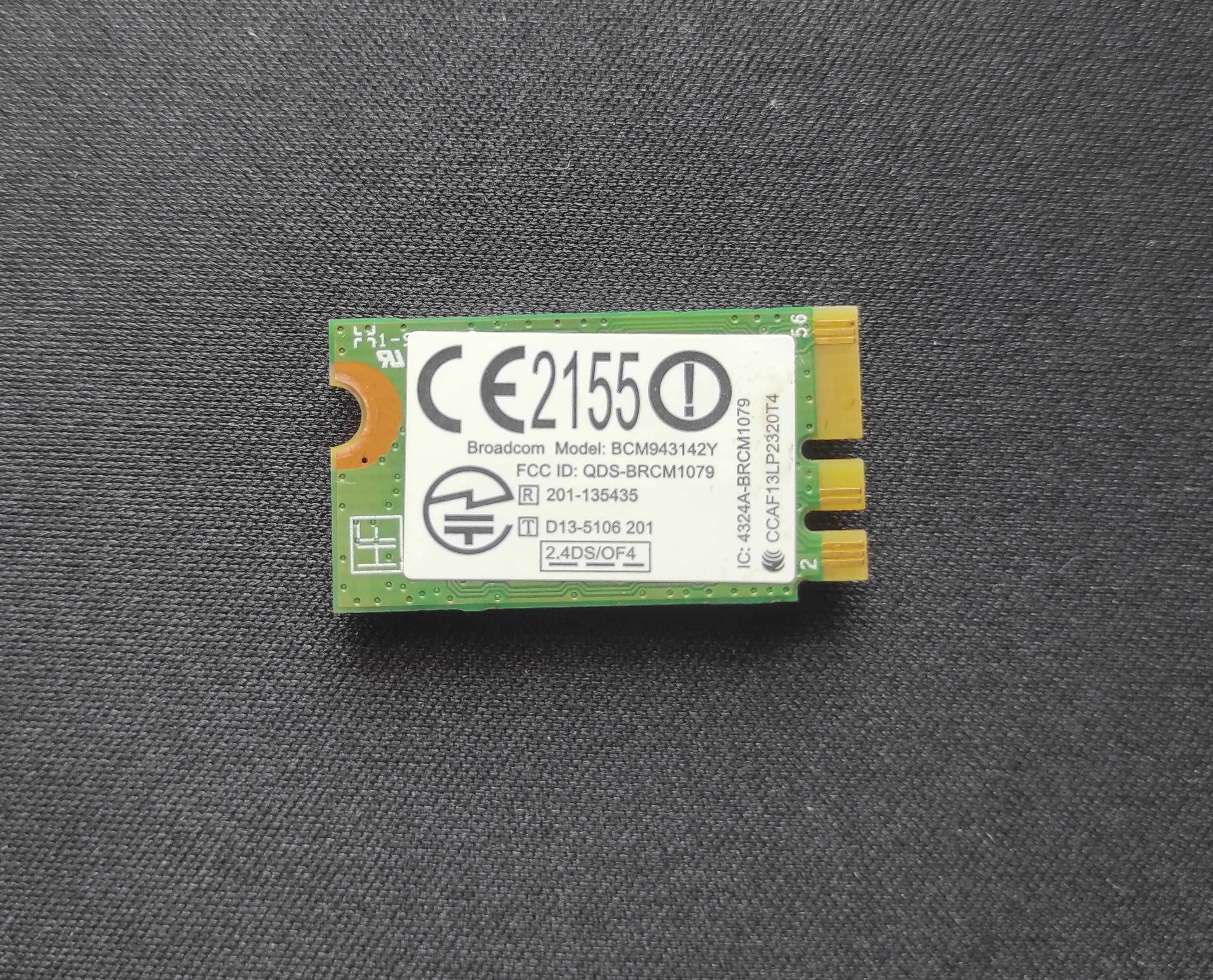 Karta sieciowa WIFI Broadcom BCM43142Y BCM943142Y