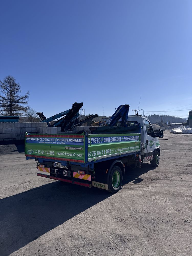 Iveco 65C18 wywrotka hds HIAB 2800kg, wywrot,kiper