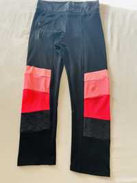 Calças de desporto (10/12anos) ZARA SPORT, cintura subida, com bolso à frente com fecho.