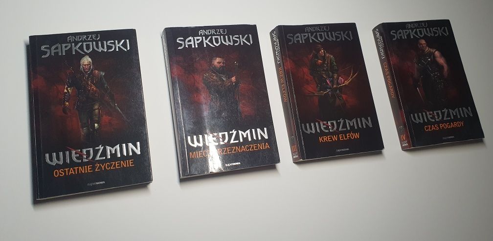 Wiedźmin Książki I-IV, wydanie 2011 rok