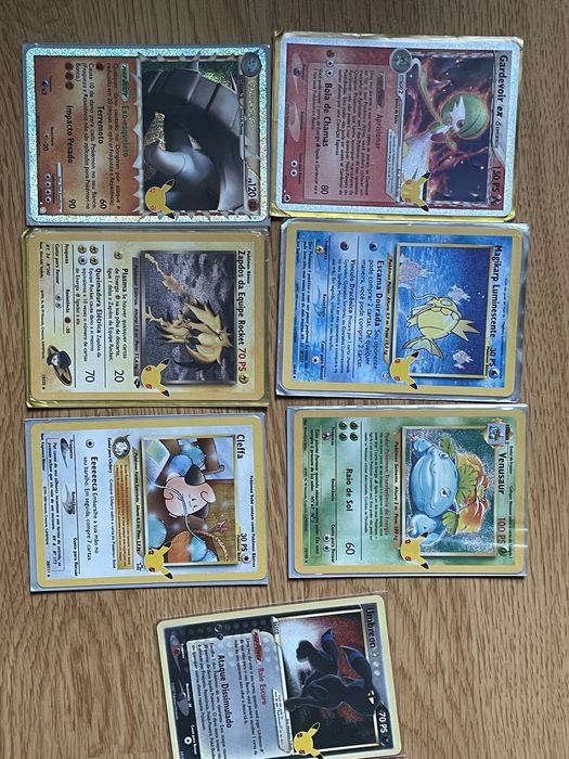 Cartas pokemon raras
