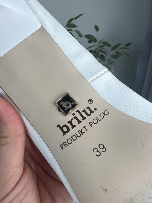 Buty ślubne Brilu r. 39