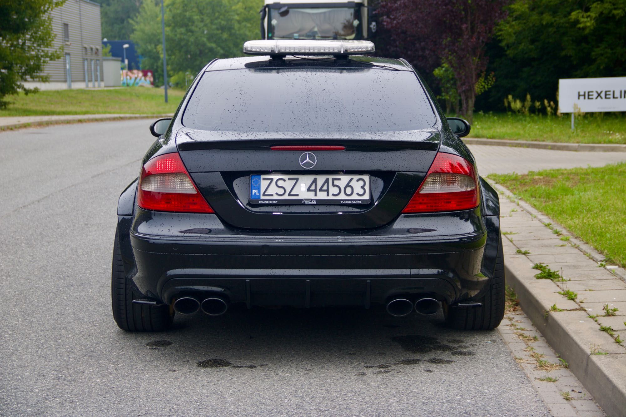 Mercedes CLK W209 body kit black series