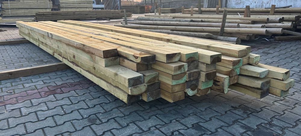 Więźba Dachowa Deska Calowa Krokwie Łaty Kantówki Impregnowane
