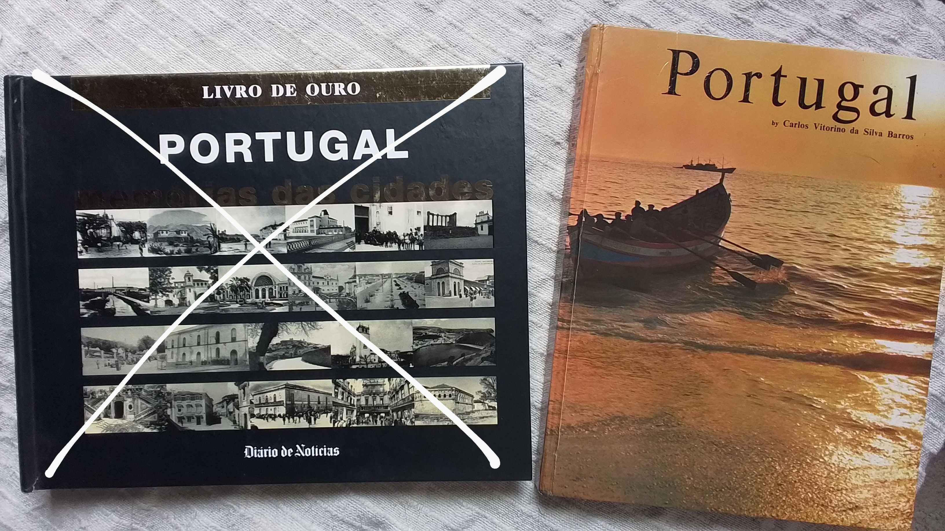 Livro de fotos de com paisagens de Portugal, de Carlos Vitorino Barros