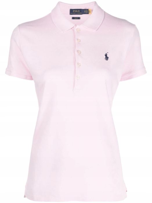 Koszulka Polo Damska Polo Ralph Lauren Różowa Rozmiar S