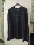 Granatowy longsleeve Armani Jeans roz. L 100% bawełna