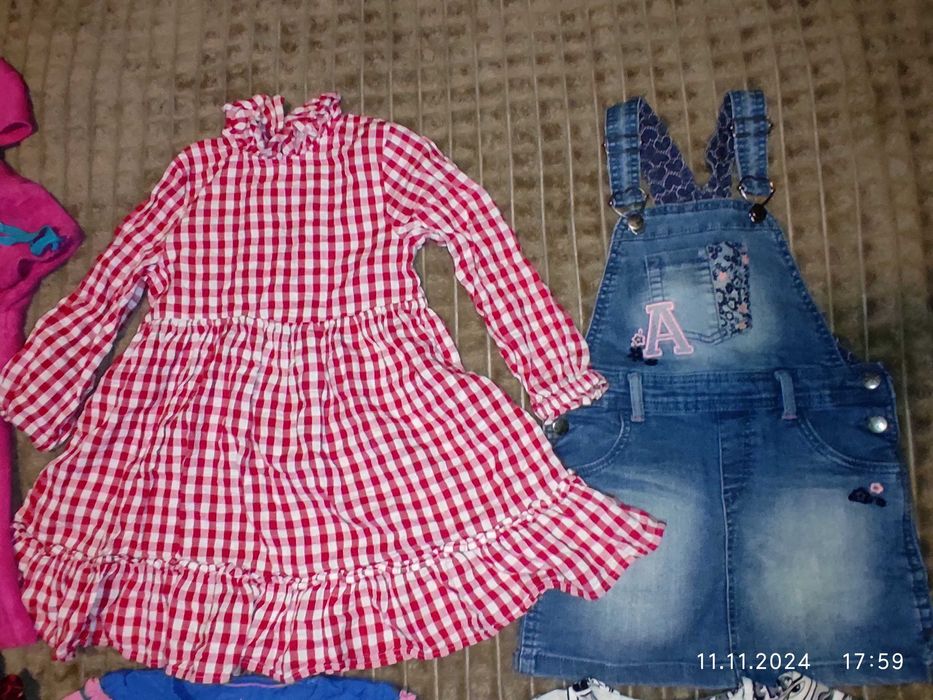 Duża paka ubrań dla dziewczynki