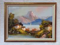 Obraz olejny, r. 46.5cm×35.5cm