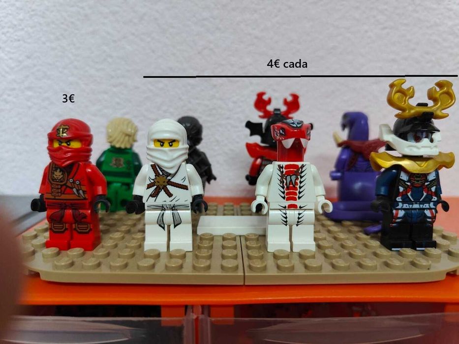 Lote Minifiguras Lego Ninjago