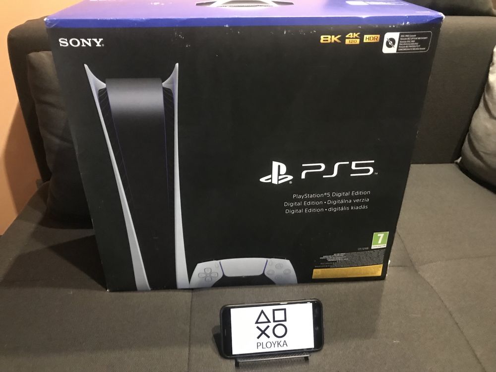 Магазин. Sony PlayStation 5 Digital Edition 825GB. Есть обмен на PS4