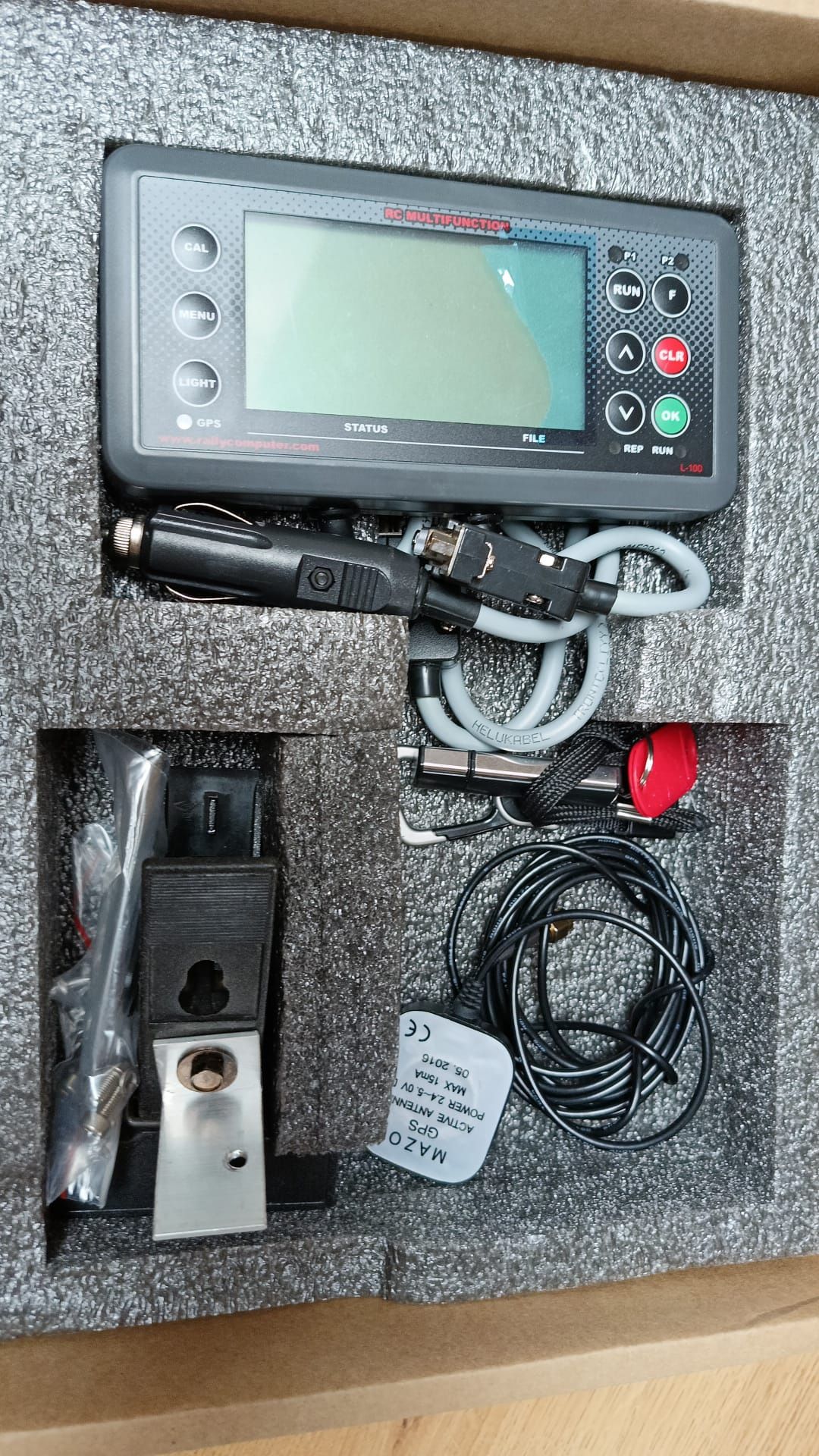 Metromierz L-100 pendrive z pomiarami + gps