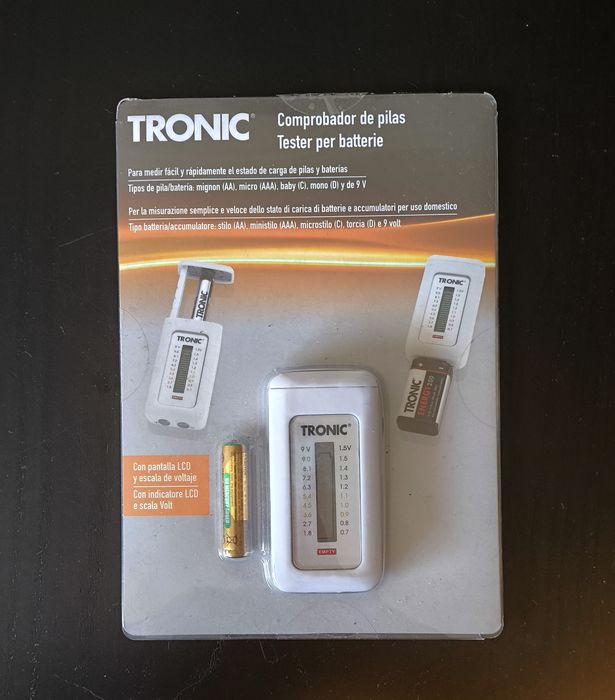 Aparelho de teste para pilhas