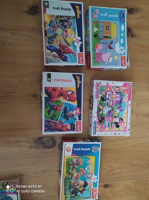 Puzzle dla chłopca i dziewczynki