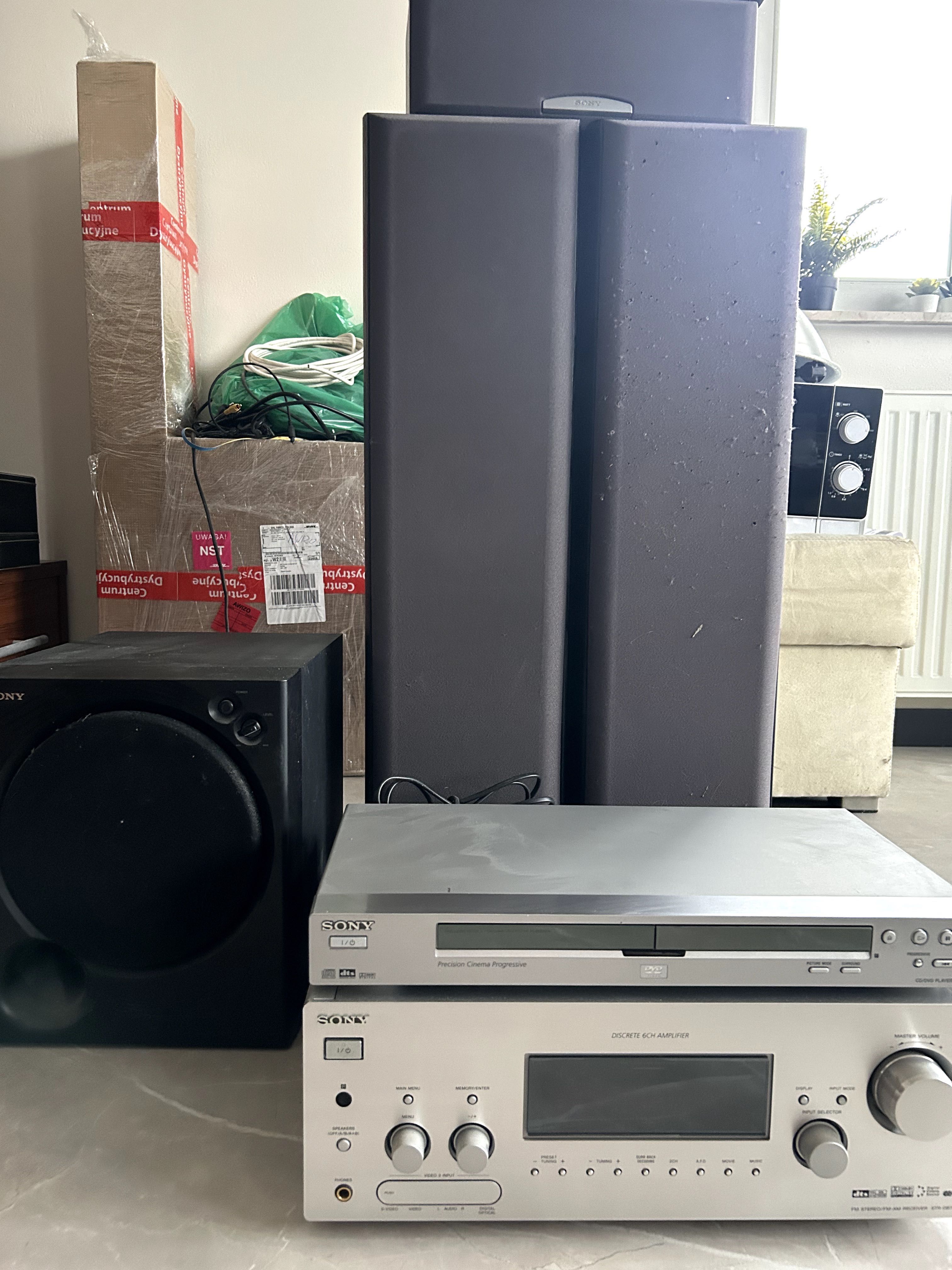 Kompletny zestaw kina domowego Sony