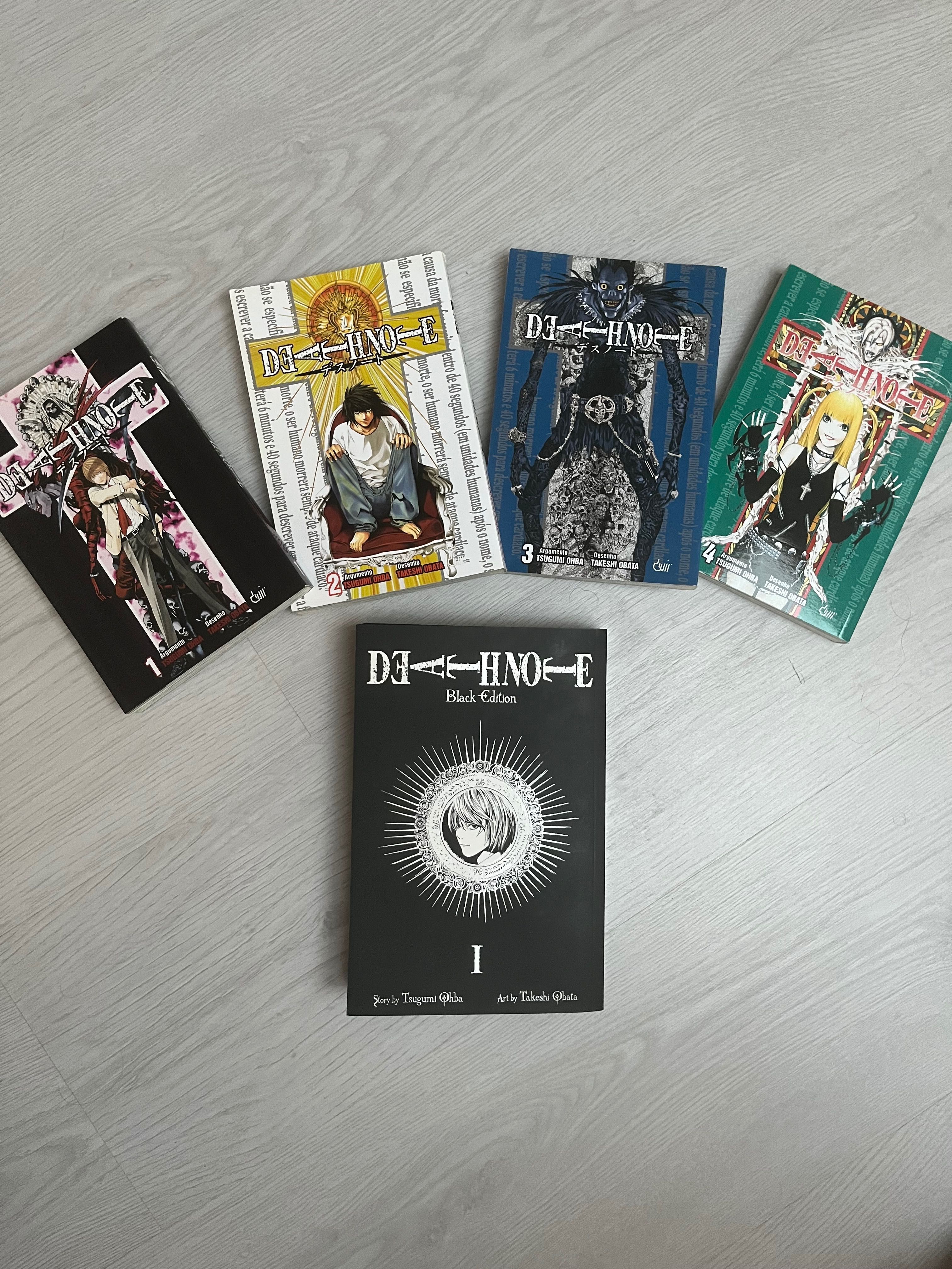 Mangás tokyo ghoul e death note