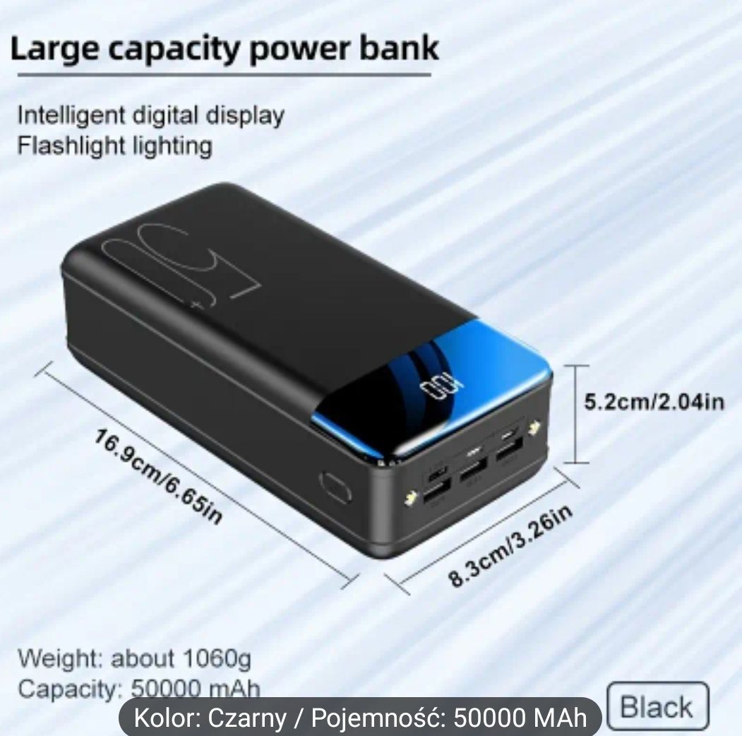 powerbank 50000mAh OKAZJA