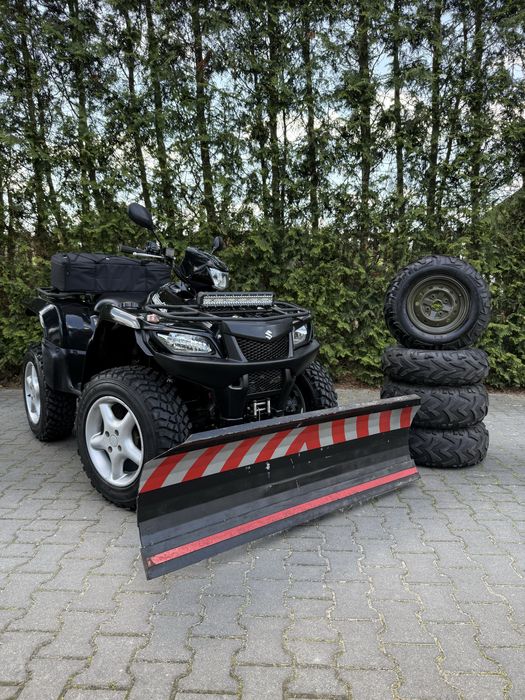 Suzuki KingQuad 700 4x4*blokada*IDEAŁ!!*120mth!! Transport grizzly