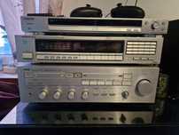 Zestaw wzmacniacz Yamaha a700 plus radio onkyo integra plus głośniki