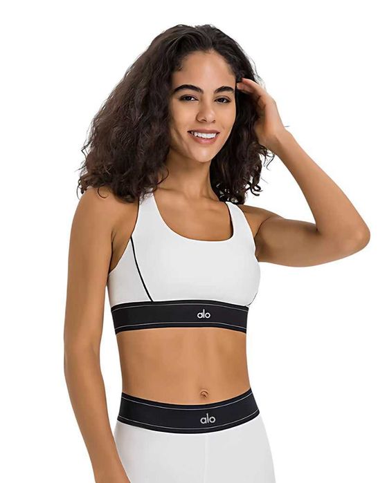 Топ Alo Yoga Airlift Suit Up Bra Ivory