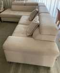 Sofá Chaise Long Bege – Garantia de limpeza 2029 + Faturas Incluídas