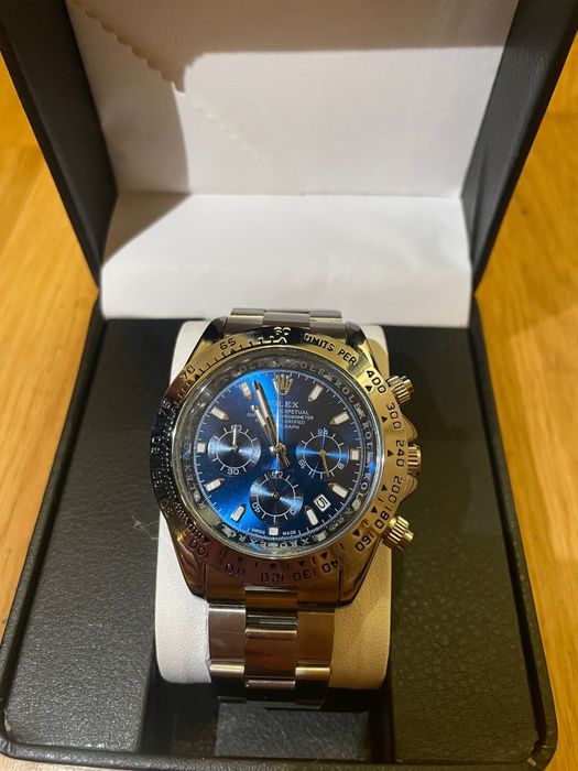 Rolex daytona azul
