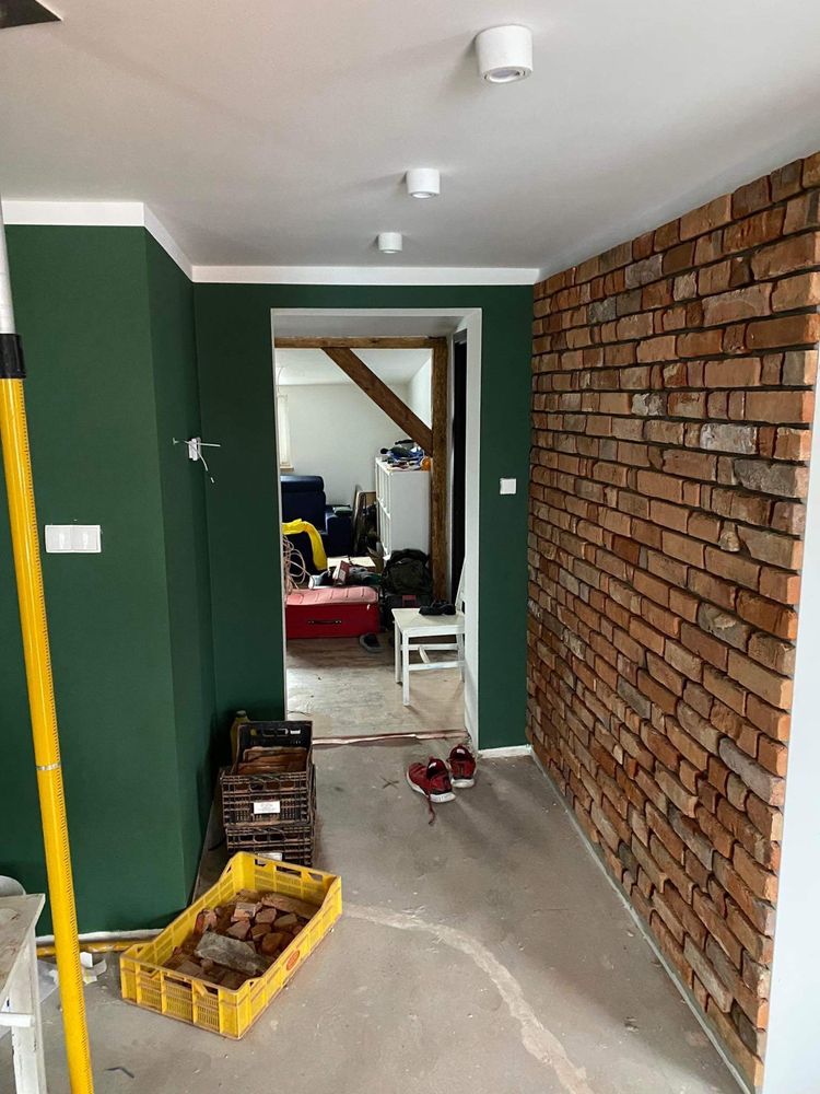 Płytki z cegły rozbiórkowej stara cegła cięte lico retro loft