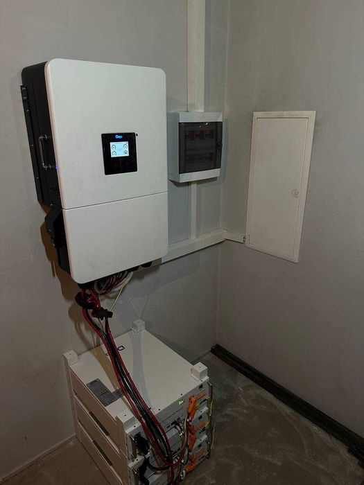 Встановлення монтаж резервного живлення, інверторів та акб