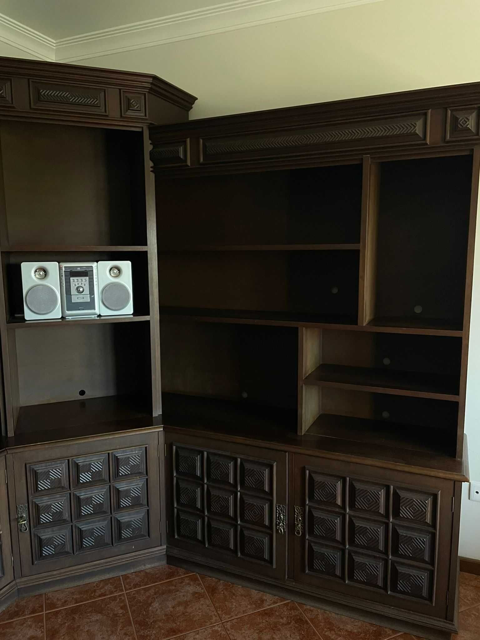 Móvel de Escritório/Sala de canto com bar
