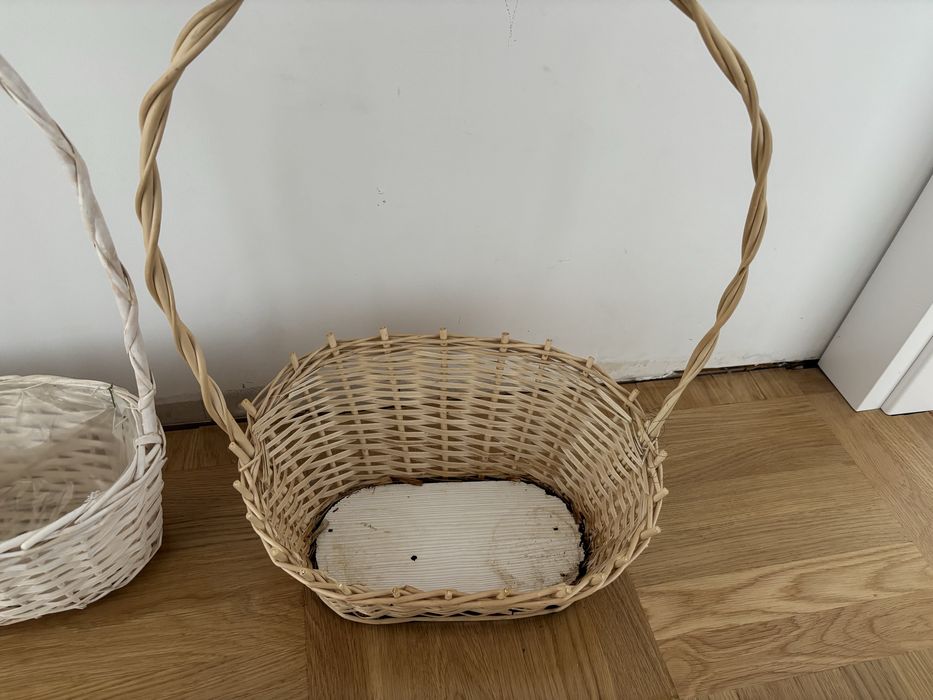 Koszyki wiklinowe