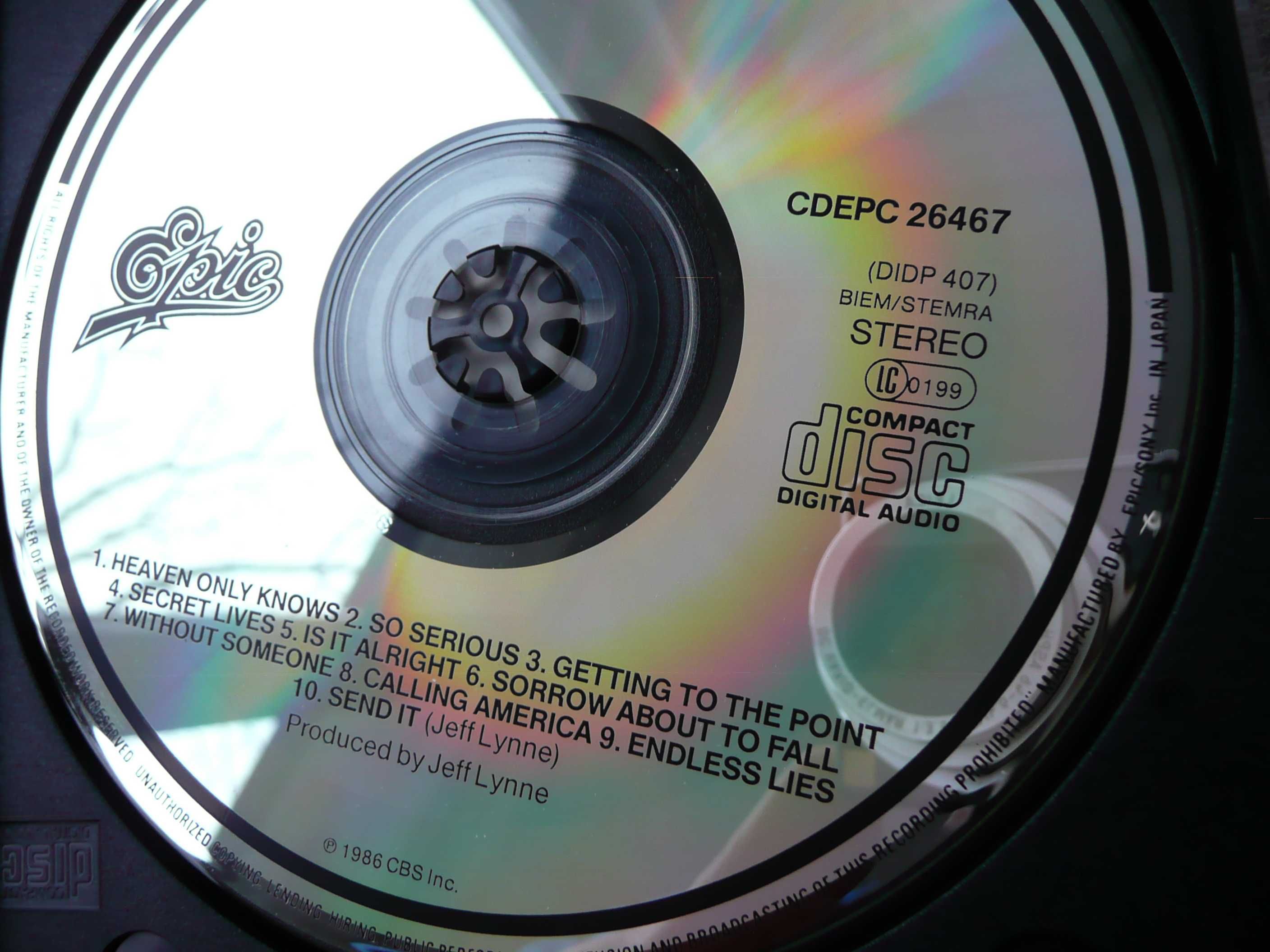 ELECTRIC LIGHT ORCHESTRA balance of power japan płyta kompaktowa cd