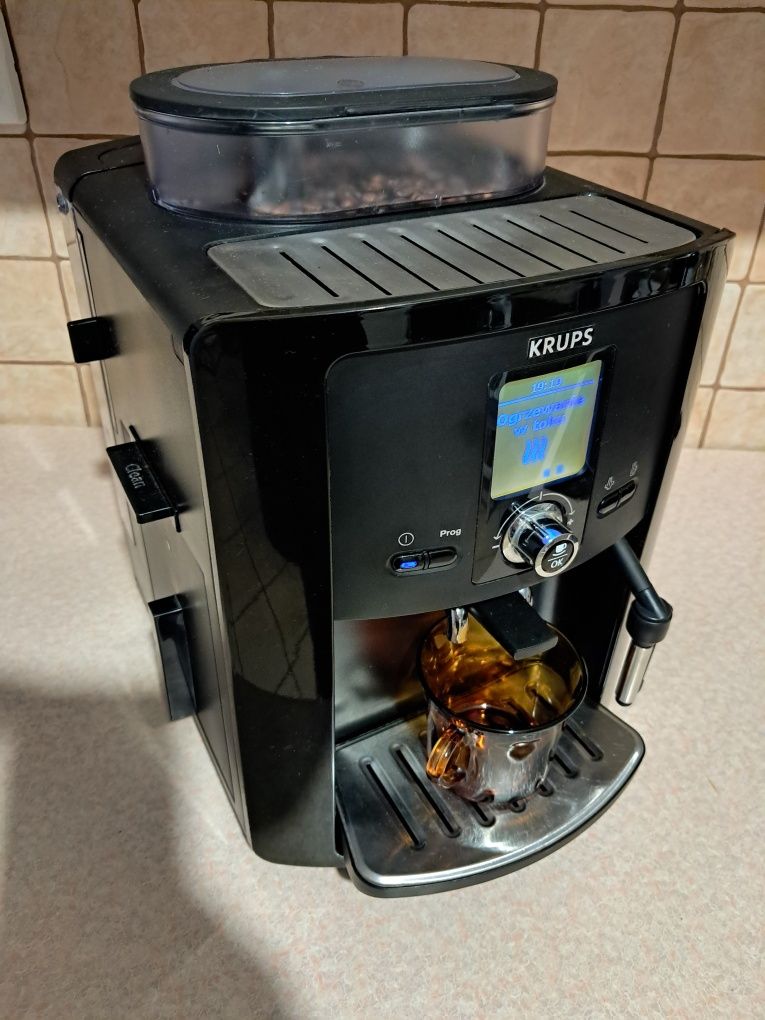 Krups EA8080 automatyczny ekspres ciśnieniowy do kawy  cappuccino