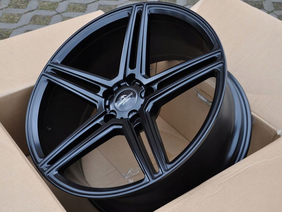 Czarne felgi Forzza Bosan R20 5x120 BMW M3 5 M5 F10 F11 6 F06 F12 13