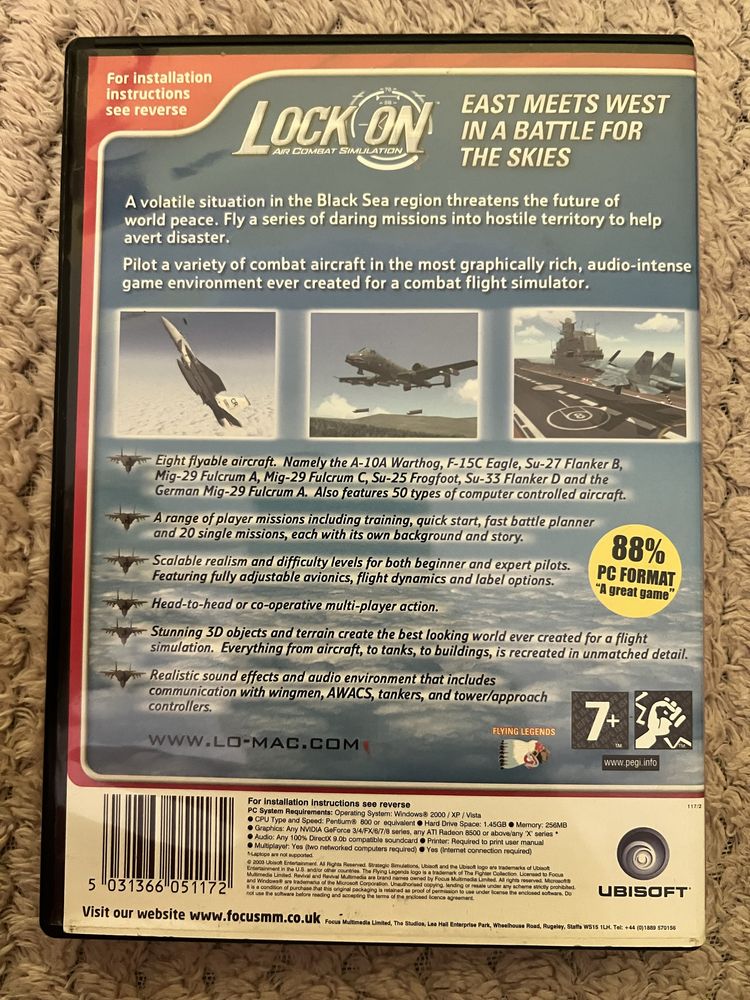 Lock on Air Combat Simulation