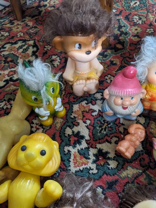 Резиновые игрушки СССР