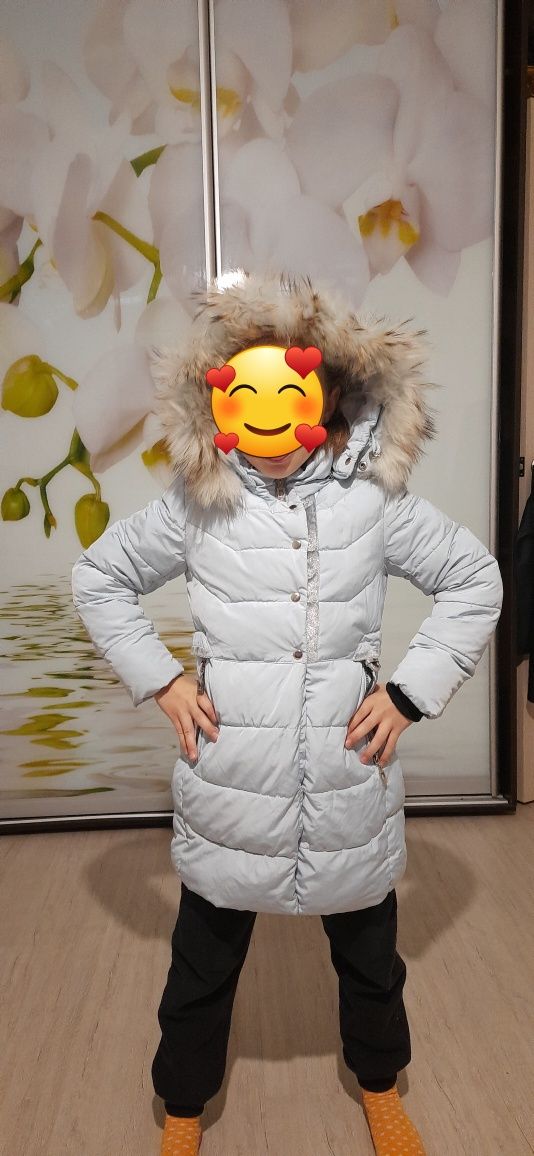 Детский пуховик, теплая куртка, пальто