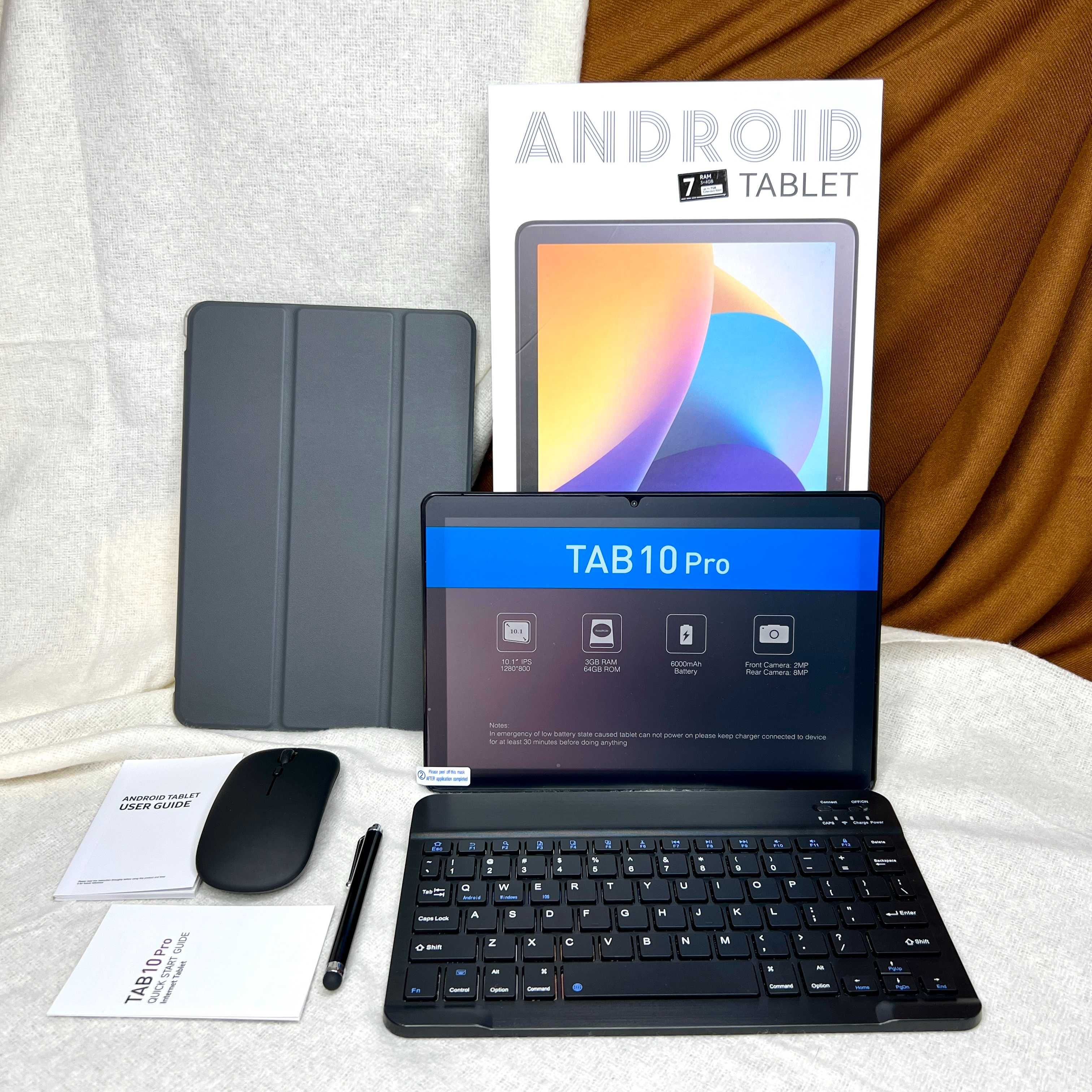 Планшет FitiFun Tab 10 Pro 7/64Gb 1.5 Ггц 6000 mAh Wi-Fi Blue