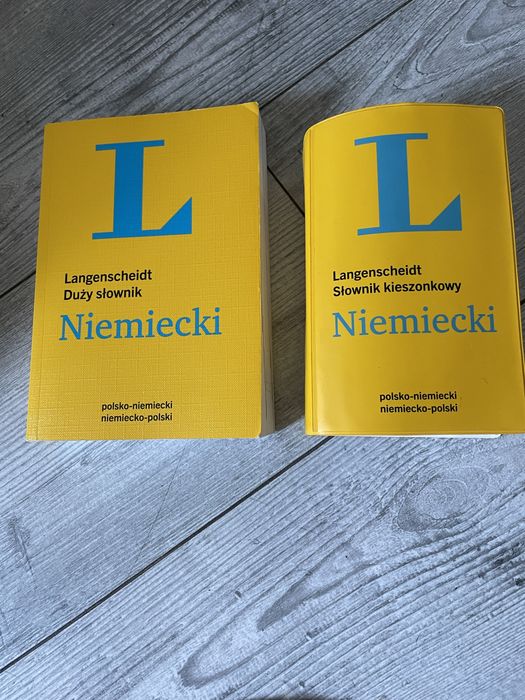 Słowniki do niemieckiego Langenscheidt